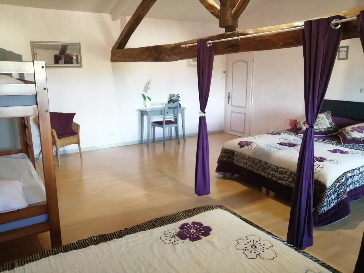 Les Tourterelles Bed & Breakfast Chabournay Екстериор снимка